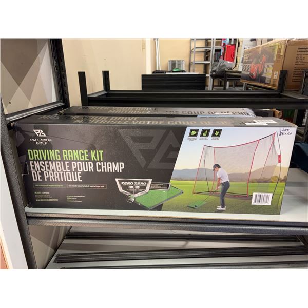 Palladium Golf Driving Range Kit, Net & Mat