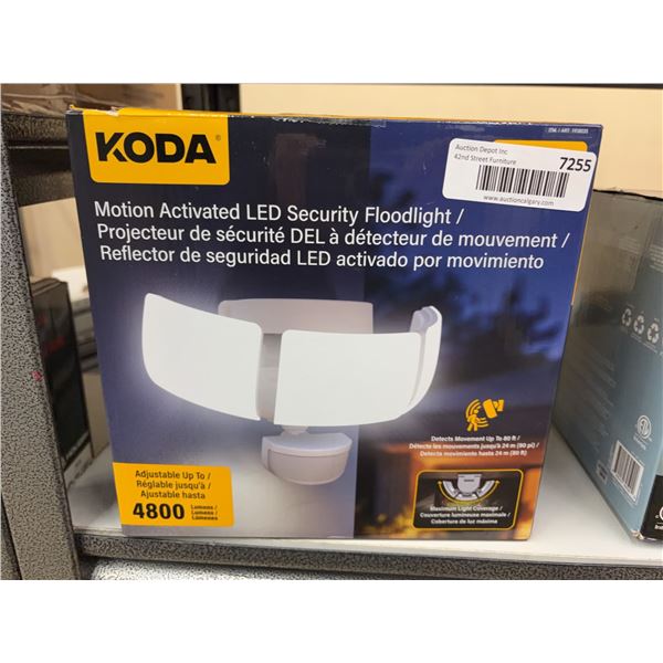Koda Motion LED Floodlight 4800 Lumen White