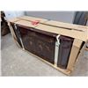 Image 6 : Wood Sideboard With Floral Inlay In Box
