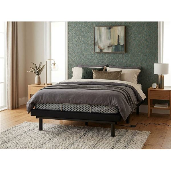 Black Metal Bed Frame Without Mattress
