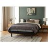 Image 1 : ADJUSTABLE Black Metal Bed QUEEN Frame Without Mattress