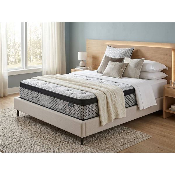 Patterned Double-Sided Mattress Twin Set