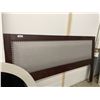 Image 2 : Upholstered Wood Headboard With Nailhead Trim