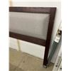 Image 3 : Upholstered Wood Headboard With Nailhead Trim