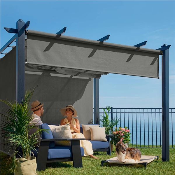Coolaroo Sol85 Outdoor Shade 244x244 cm Grey