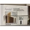 Image 1 : Artika Panolok Walnut Slat Wall Panels, Pack of 8