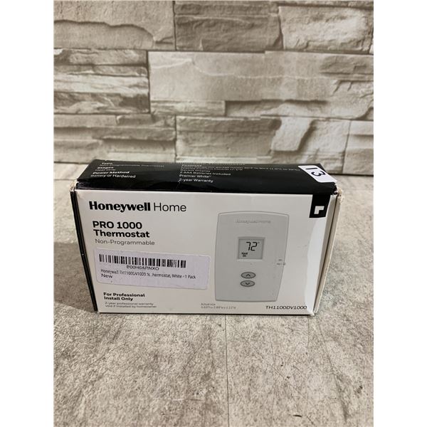 Honeywell Home Pro 1000 Thermostat - Non Programmable
