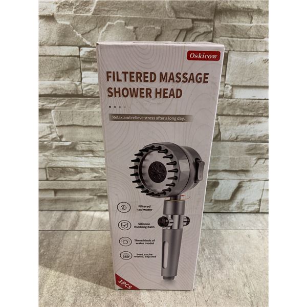Oskicow Filtered Massage Shower Head
