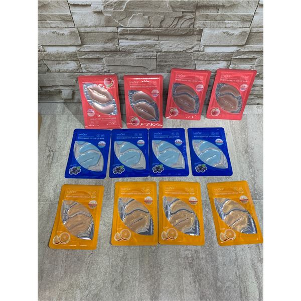 Lot Of 12 SADOER Moisturizing Eye & Lip Masks