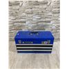 Image 1 : Westward 3 Drawer Blue Toolbox With Assorted Tools Inside