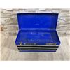 Image 4 : Westward 3 Drawer Blue Toolbox With Assorted Tools Inside