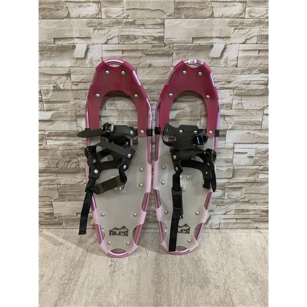 Pink & Grey Alps Lightweight Snowshoes