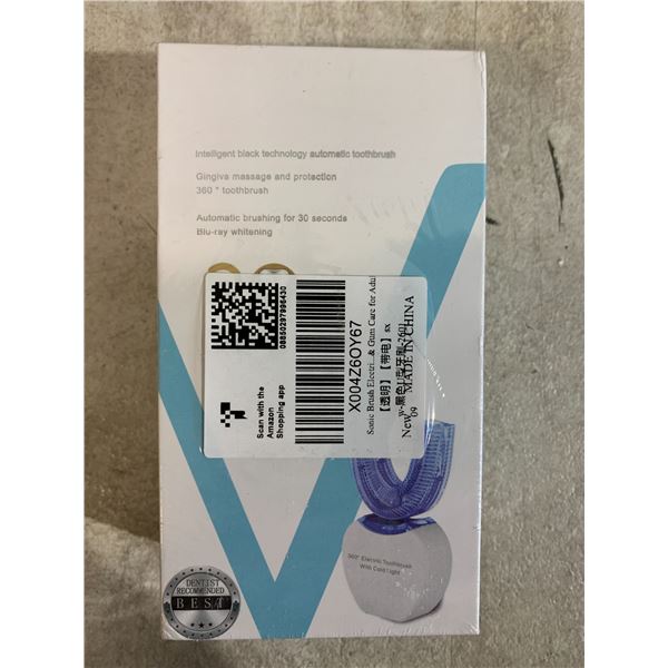Intelligent Black Technology Automatic Toothbrush Gingiva Massage & Protection 360 Degree Toothbrush