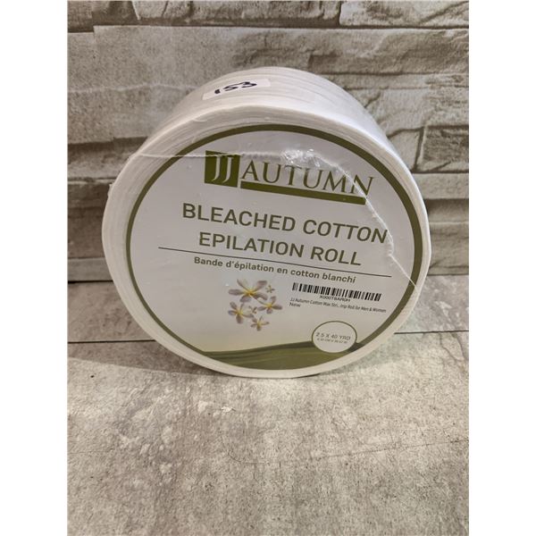 JJ Autumn Bleached Cotton Epilation Roll