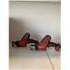 Image 1 : Lot Of 2 Milwaukee M18 Hackzall Cordless One Handed Reciprocating Saws