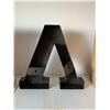 Image 4 : Lot Of 2 Metal Letters - M & A