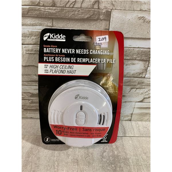 Kidde Battery Never Needs Changing Smoke Alarm