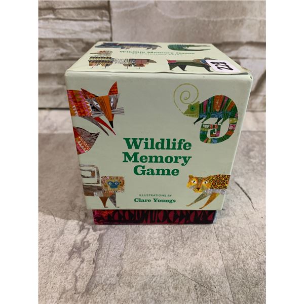 Wildlife Memory Game - 26 Matching Pairs