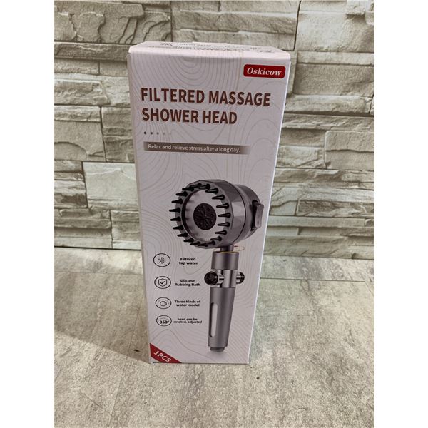 Oskicow Filtered Massage Shower Head