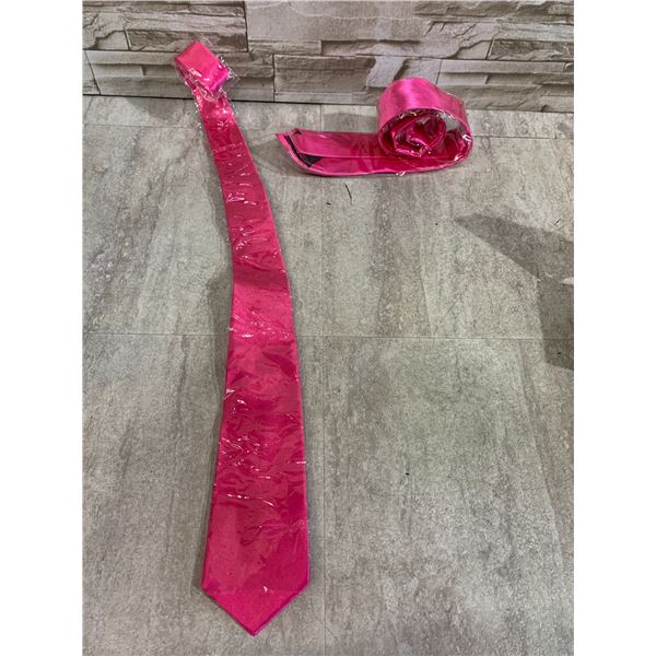 Lot Of 2 Pink Ties