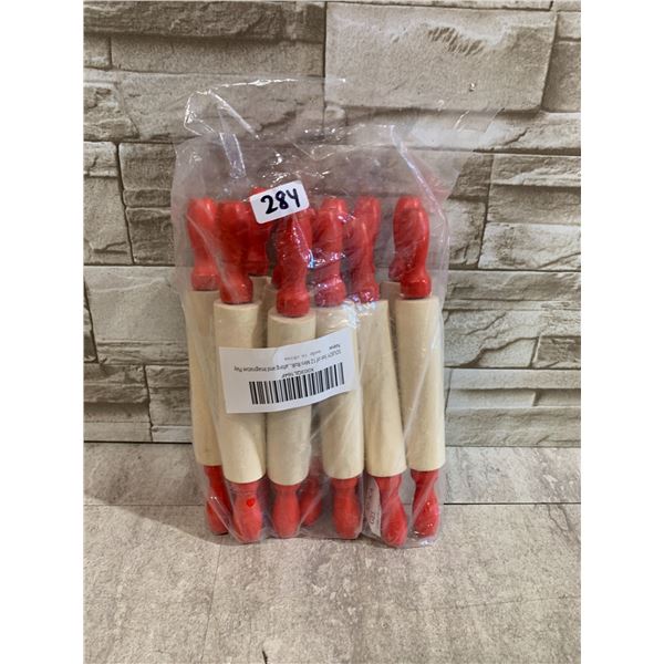 Set Of 12 Mini Rolling Pins