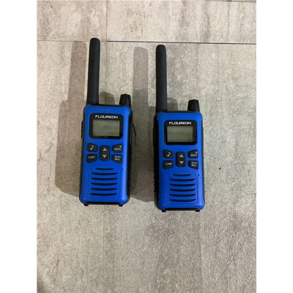 Lot Of 2 Floureon Walkie Talkies
