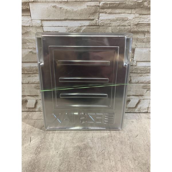 EZSTAX Clear Plastic Stackable T Shirt & Clothing Organizer Trays
