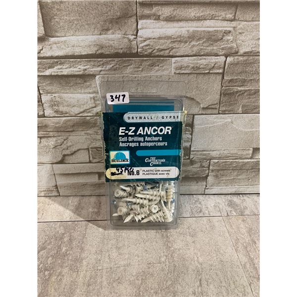 Drywall E-Z Ancor Self Drilling Anchors No.6 - *45 PCS*