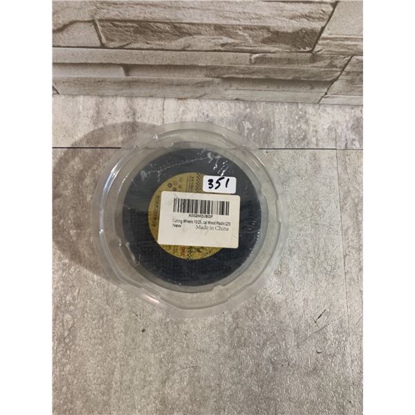 Tinpec Premium Sharp Slim Cut Of Wheels - 25 PCS