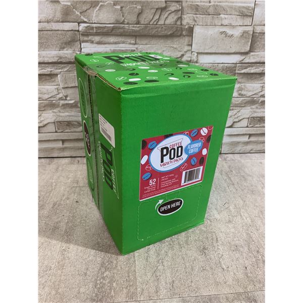 Coffee Pod Variety Pack - 52 Single Serve Flavoured Coffee Pods