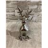 Image 1 : Metal Sitting Reindeer Decoration