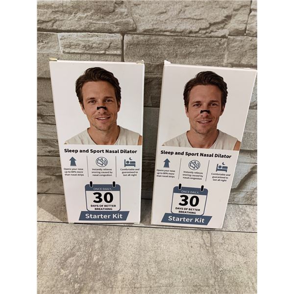 Lot Of 2 Sleep And Sport Nasal Dilators