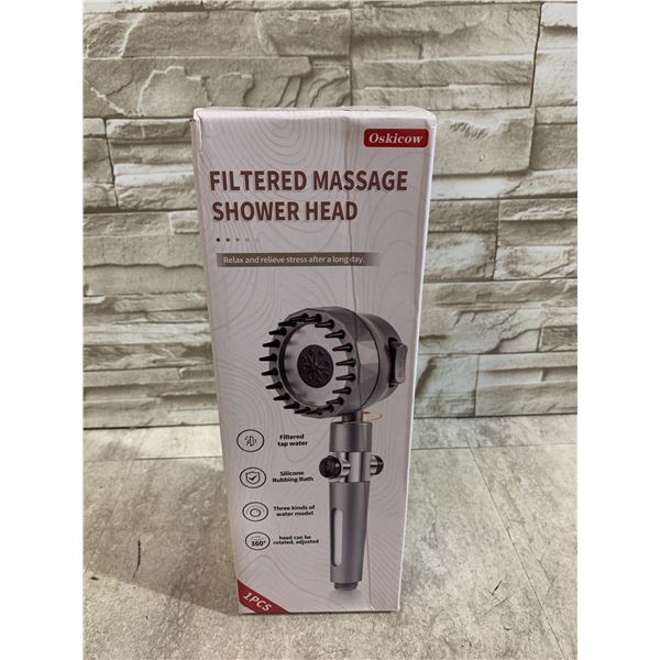 Oskicow Filtered Massage Shower Head