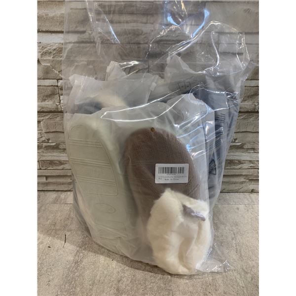 Lot Of 5 Pairs Of Assorted Adult Slippers
