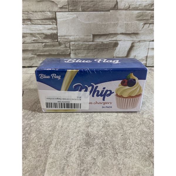 Blue Flag Whip Cream Chargers - 24 Pack