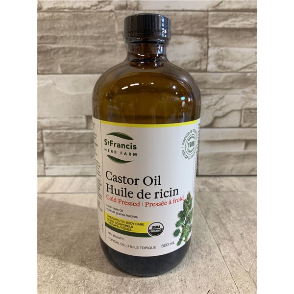 S+Francis Herb Farm Castor Oil - 500mL