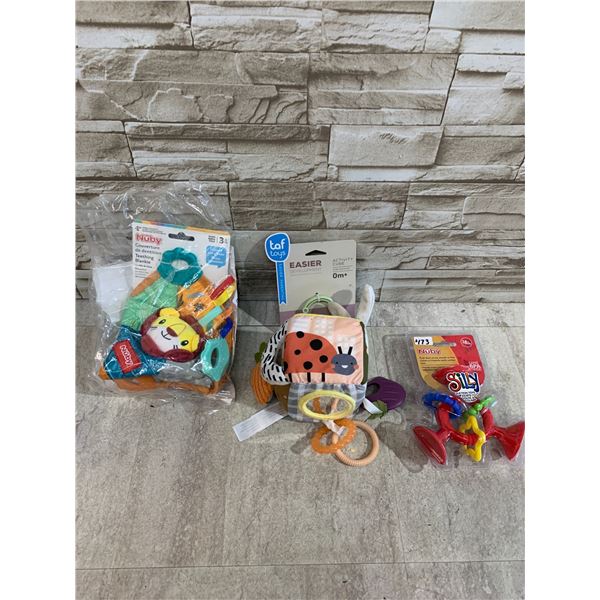 Lot Of 3 Assorted Baby Toys