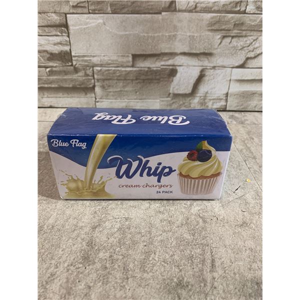Blue Flag Whip Cream Chargers - 24 Pack