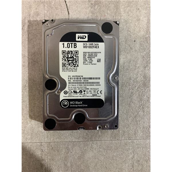 Western Digital 1.0TB 3.5in Internal Desktop Hard Drive