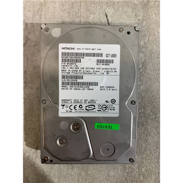Hitachi 1TB 3.5in Internal Hard Disk Drive