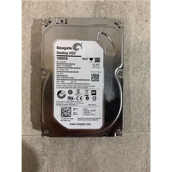 Seagate Desktop HDD 3.5in Internal Mechanical Hard Disk Drive 1TB