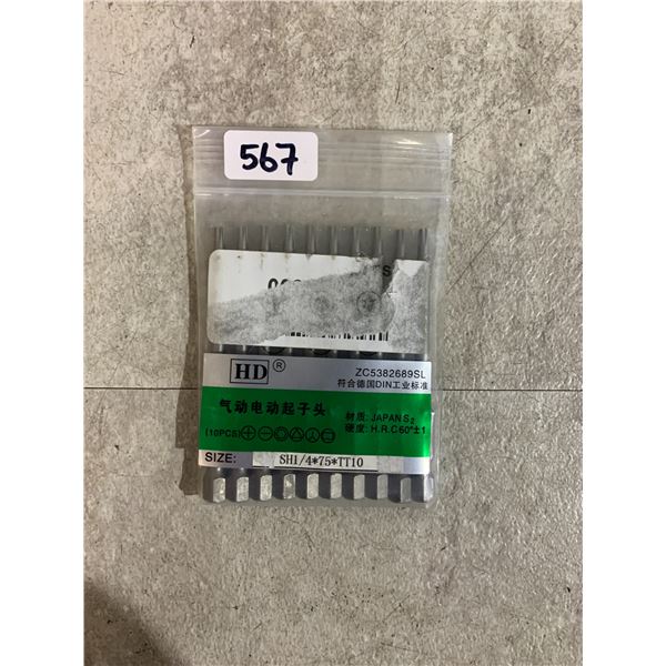 TT10 Security Torx Driver Bits