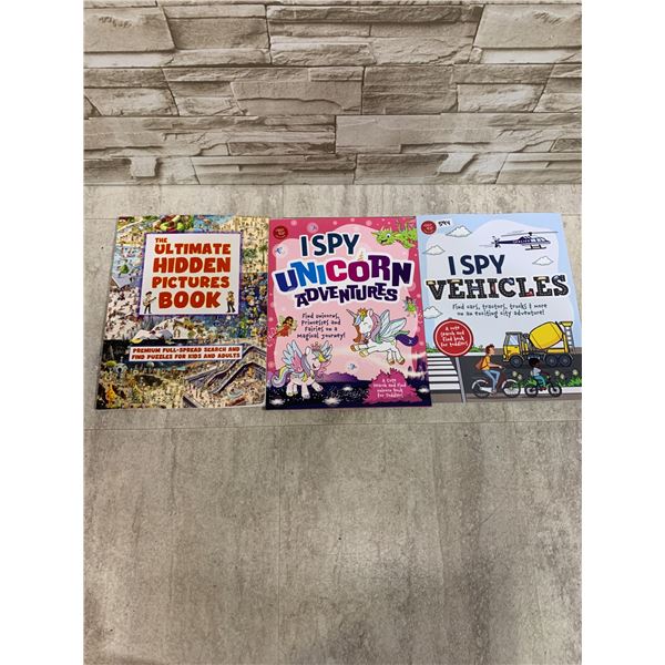 Lot Of 3 I Spy Books