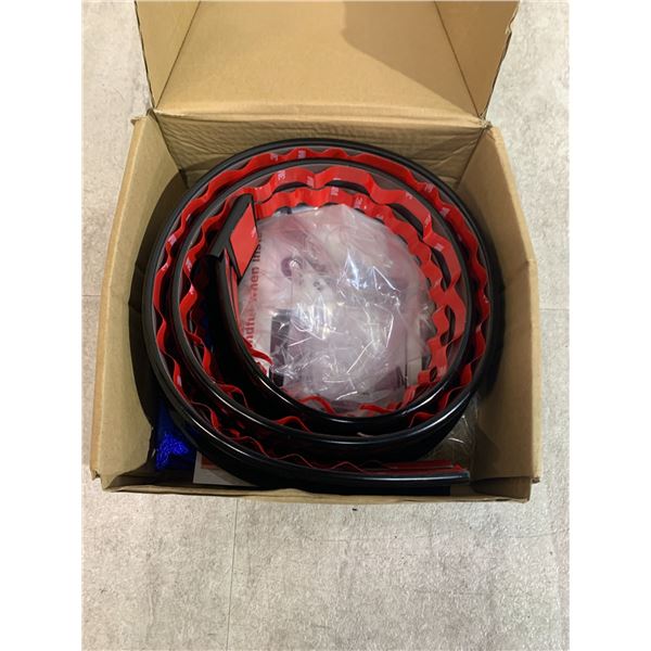 Flexible Black PVC Anti Collision Strip