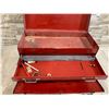 Image 6 : Red Tool Box With 3 Drawers