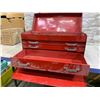 Image 8 : Red Tool Box With 3 Drawers