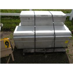 Qty 3 pick-up tool boxes