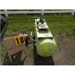 air tank & electric motor