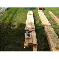 Asst cedar deck lumber