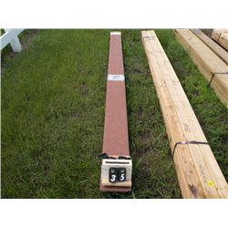 Qty 4  12 ft redwood trim pieces